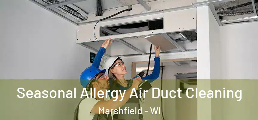  Seasonal Allergy Air Duct Cleaning Marshfield - WI